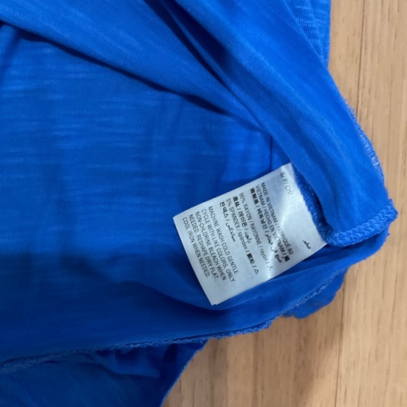 Style & Co Tye-Dye Short Sleeve T-Shirt, Size Small - Picture 5 of 5